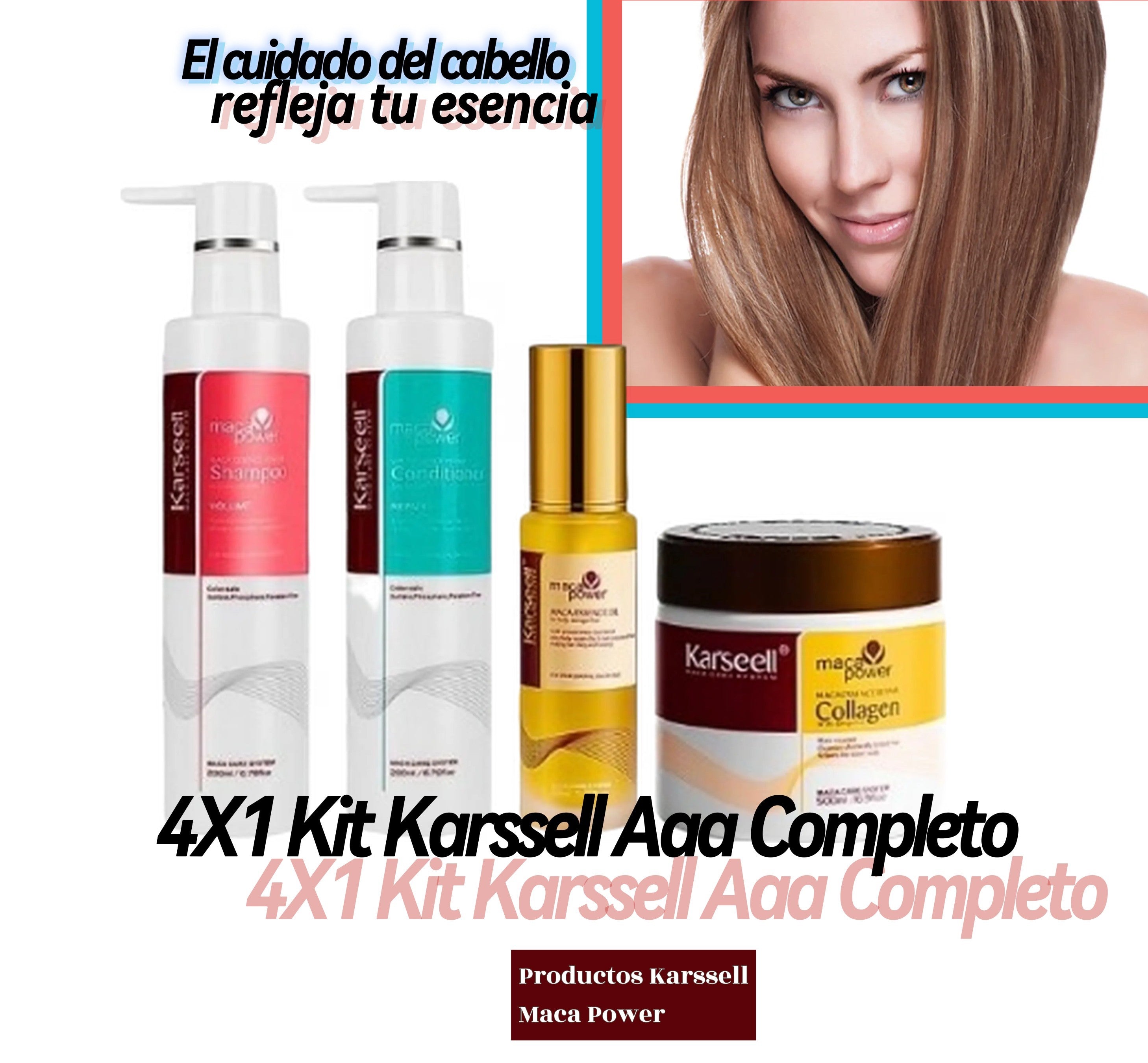 Karseell® Mascarilla Capilar - Tratamiento 4 en 1